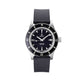 Montre Inguz La Teignouse cadran noir bracelet caoutchouc